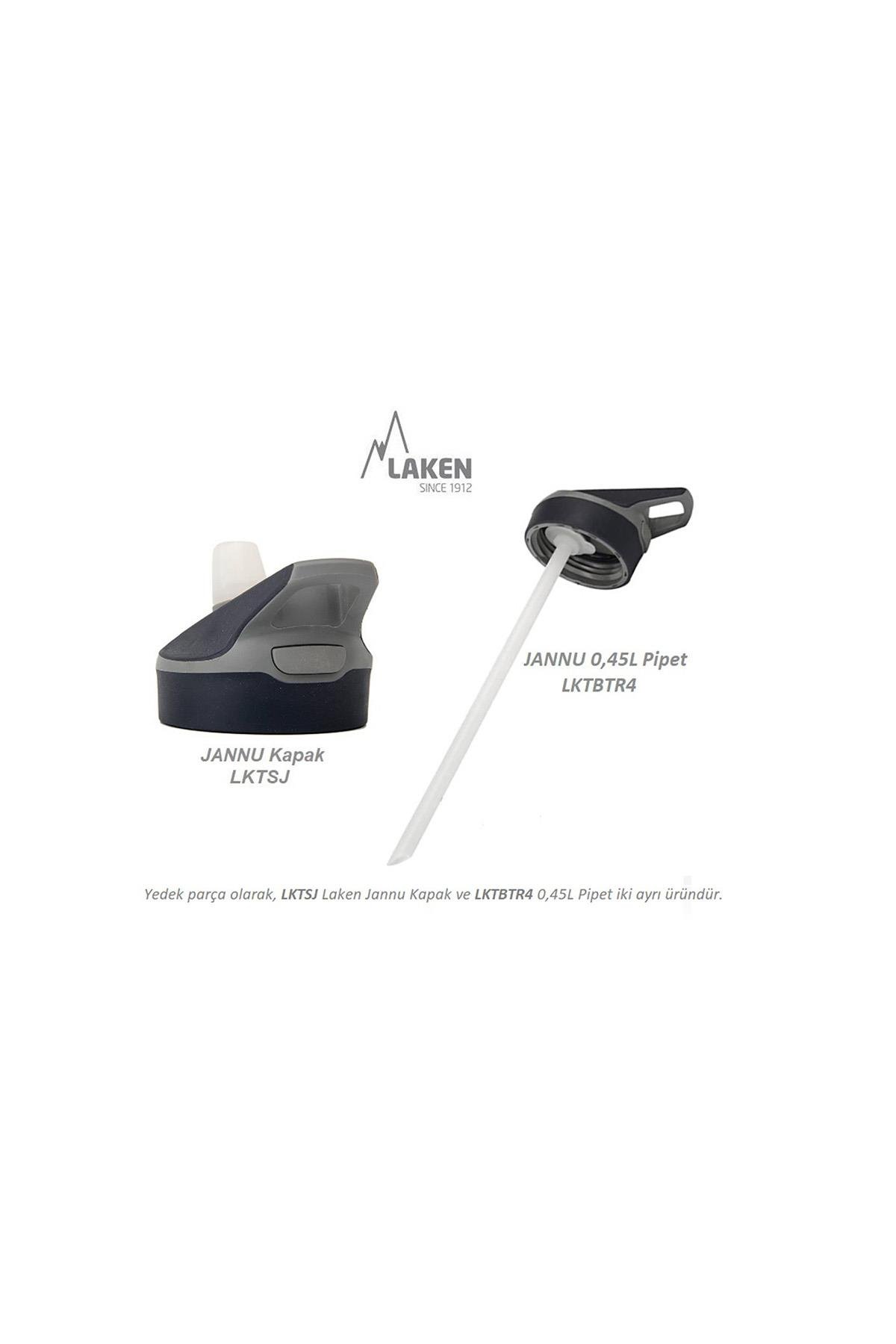Laken Tritan Jannu Şişe 0,45L - Yeşil LKTN4VC
