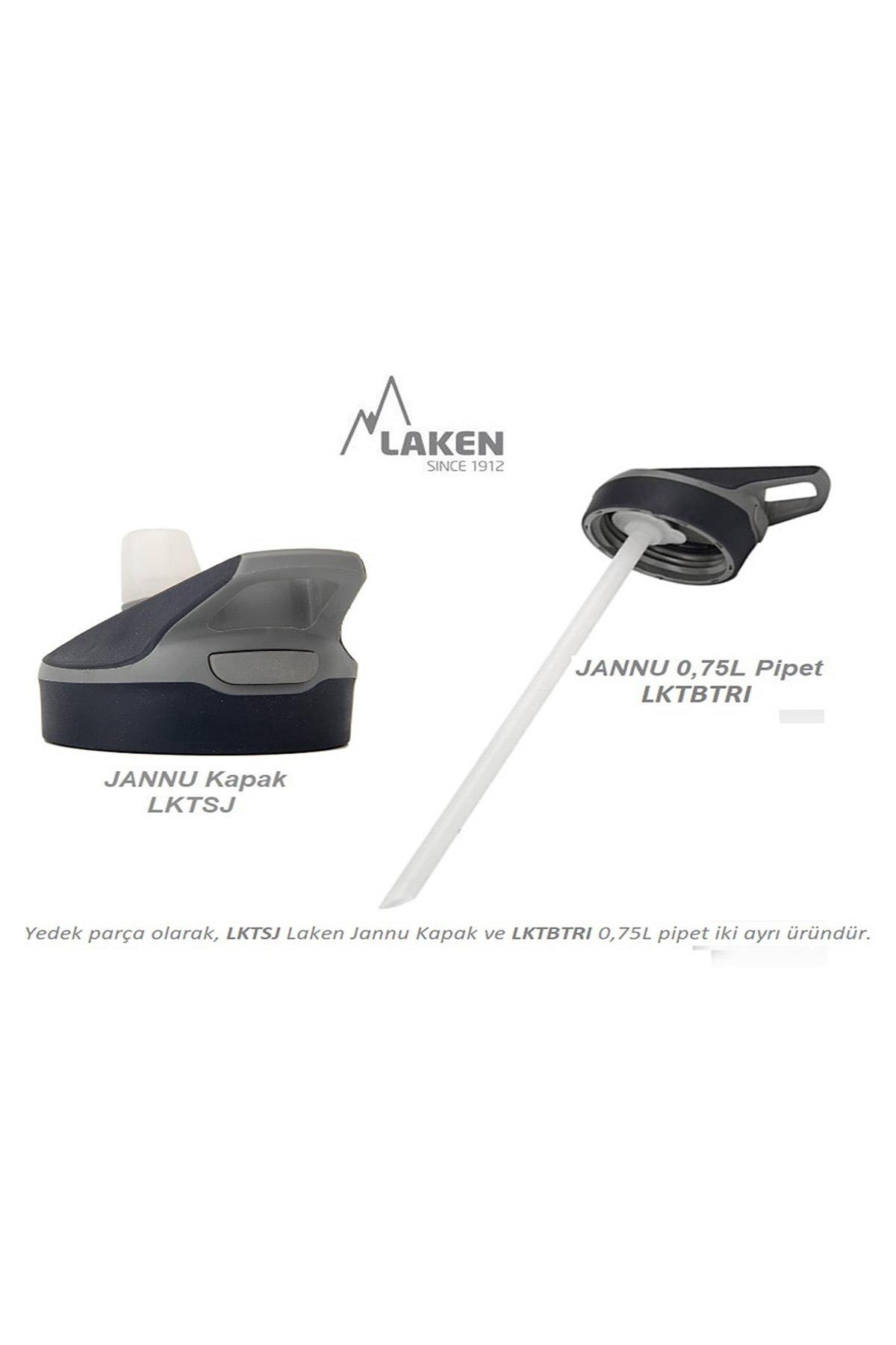 Laken Tritan Jannu Şişe 0,75L - Kırmızı LKTN2R