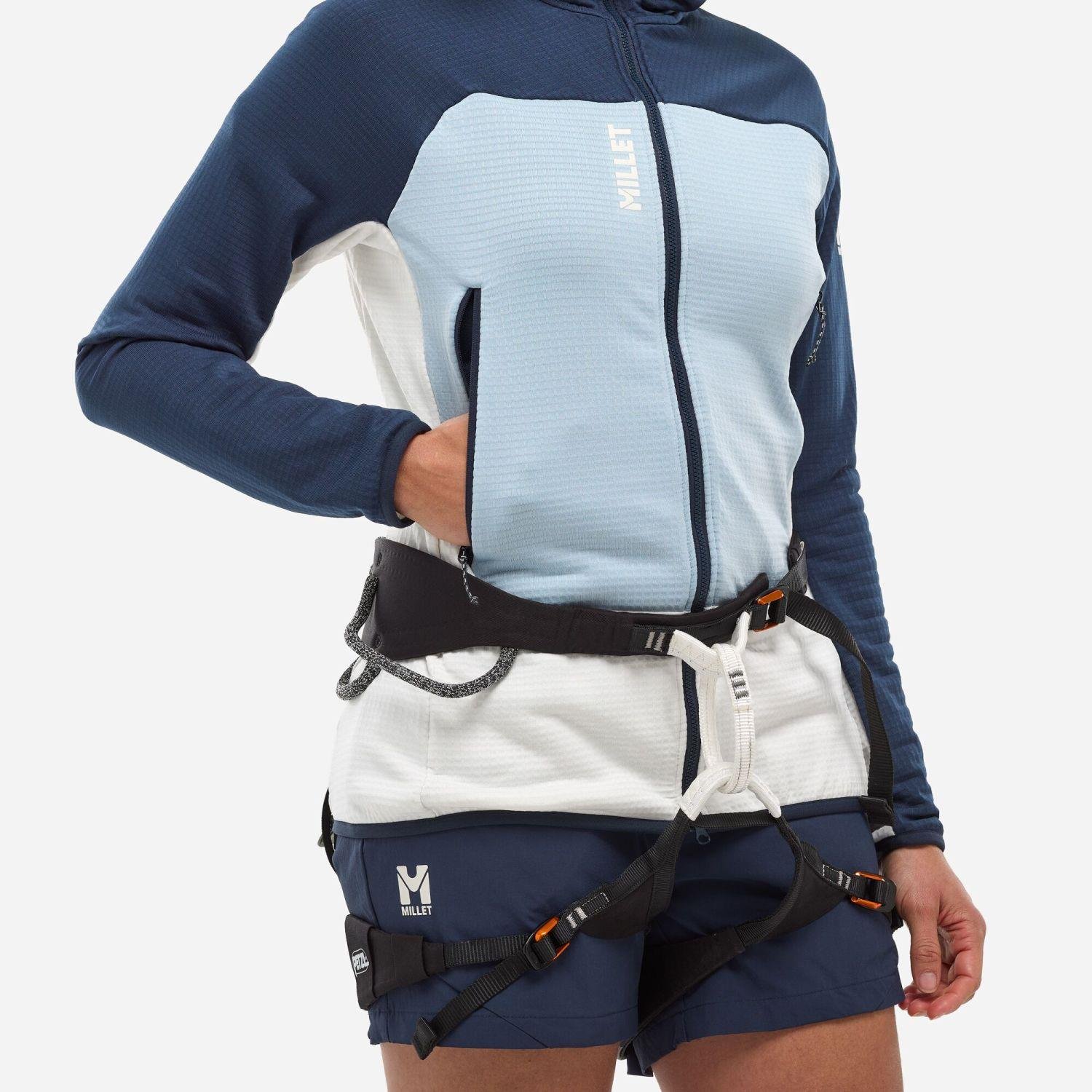 Millet FUSION GRID H Kadın  Kapşonlu Polar Ceket Tam Fermuar  MIV9032 N9954