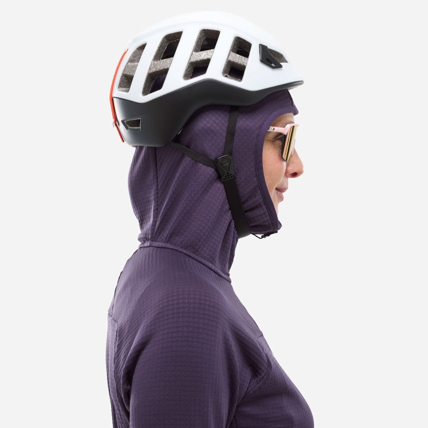 Millet FUSION GRID H Kadın Kapşonlu Polar Ceket Tam Fermuar MIV9032 N9332