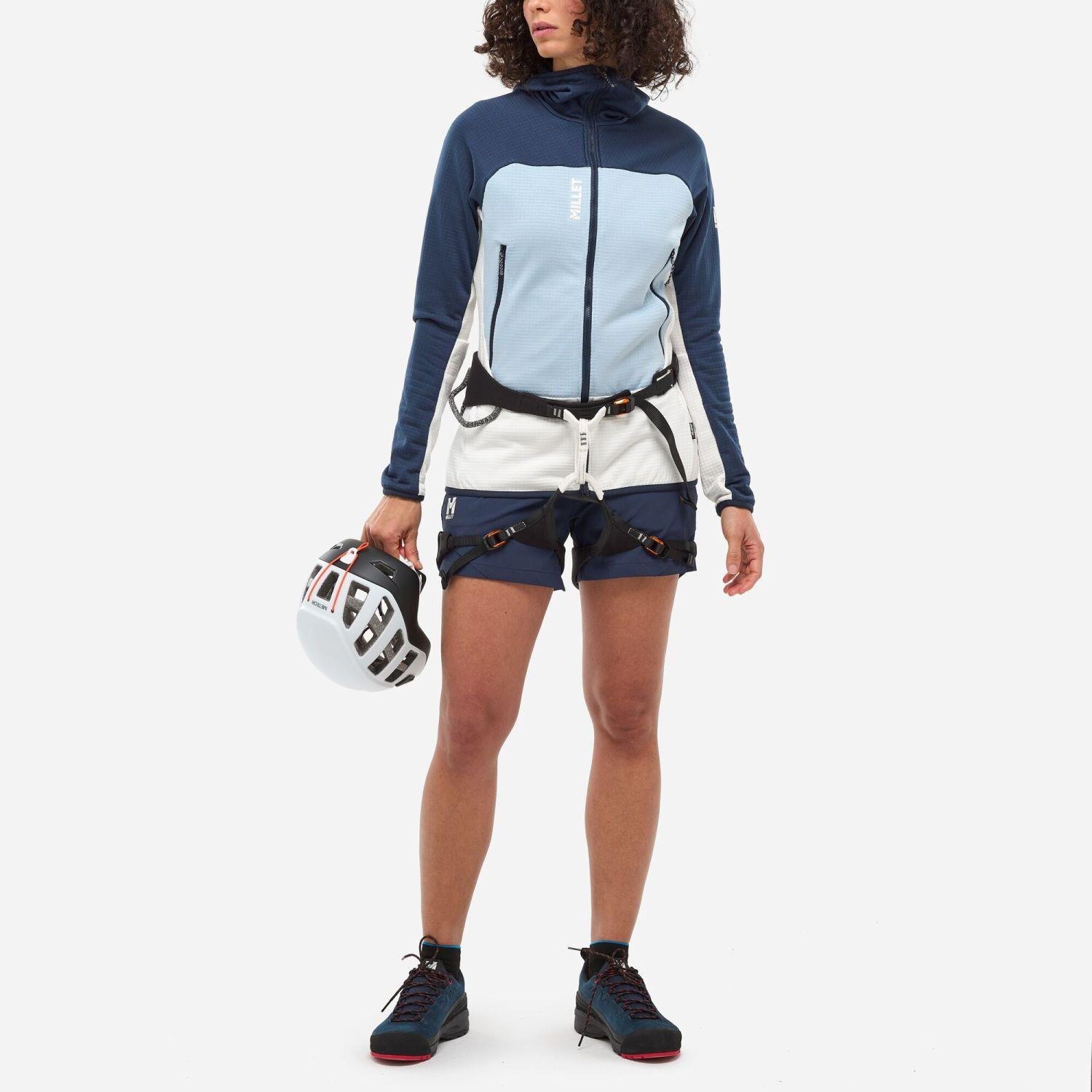 Millet FUSION GRID H Kadın  Kapşonlu Polar Ceket Tam Fermuar  MIV9032 N9954