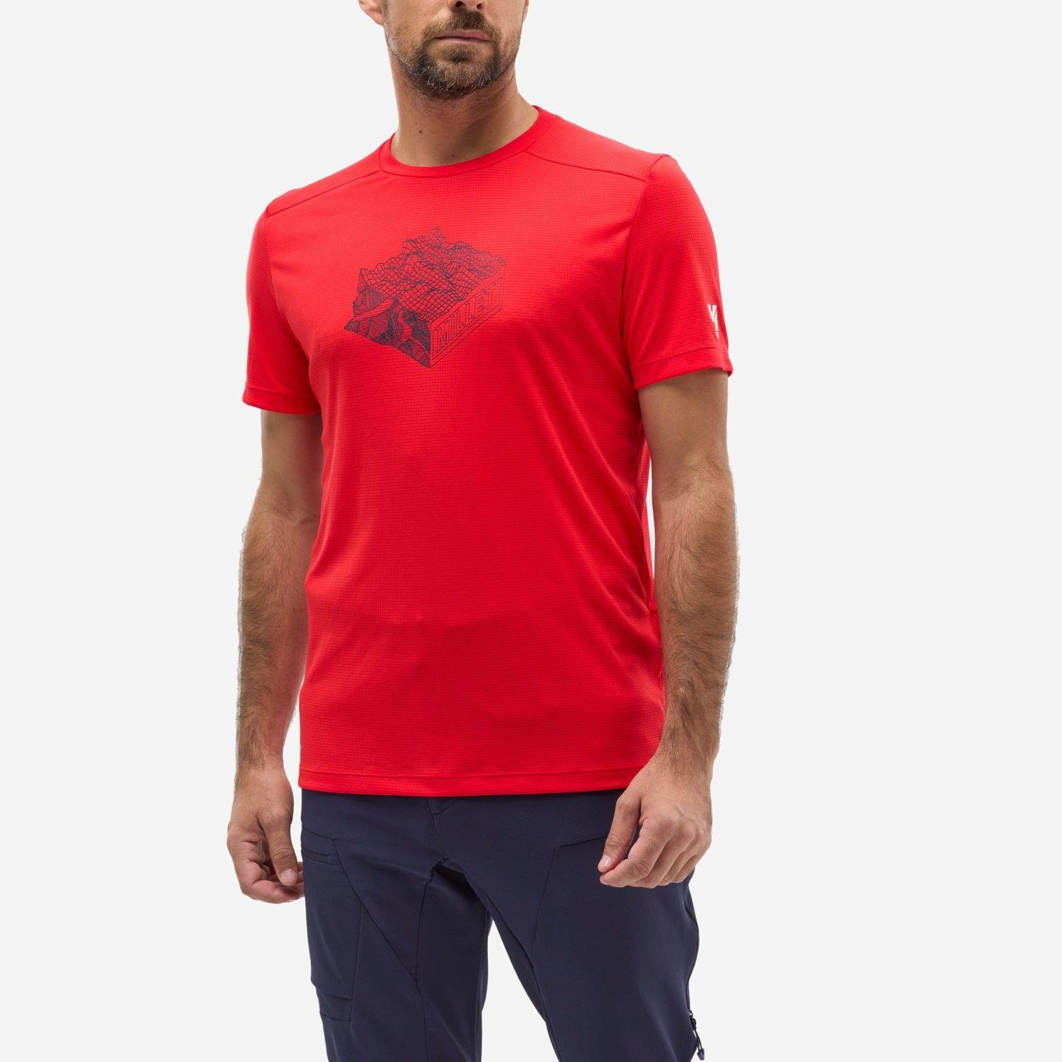 Millet KAMET Erkek MAP Kısa Kollu Erkek Tişört MIV10457 0335