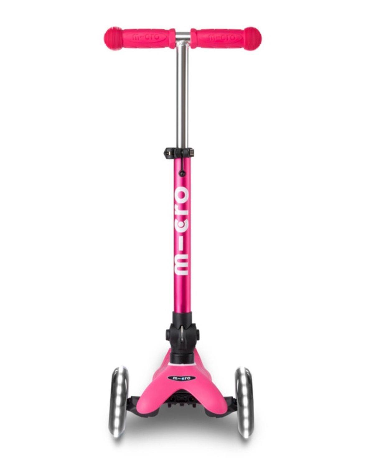 Mini Micro  DELUXE FOLDABLE LED PINK Çocuk Scooter MCR.MMD197