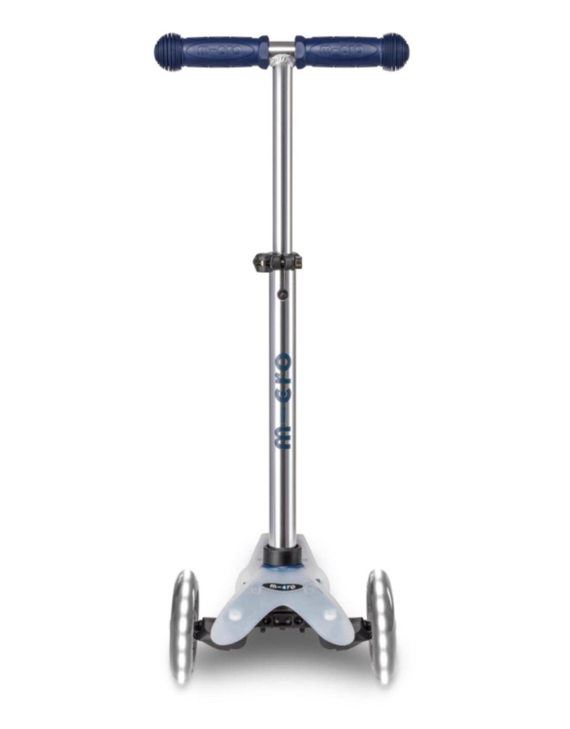 Mini Mikro DELUXE FLUX LED NAVY Scooter MCR.MMD204