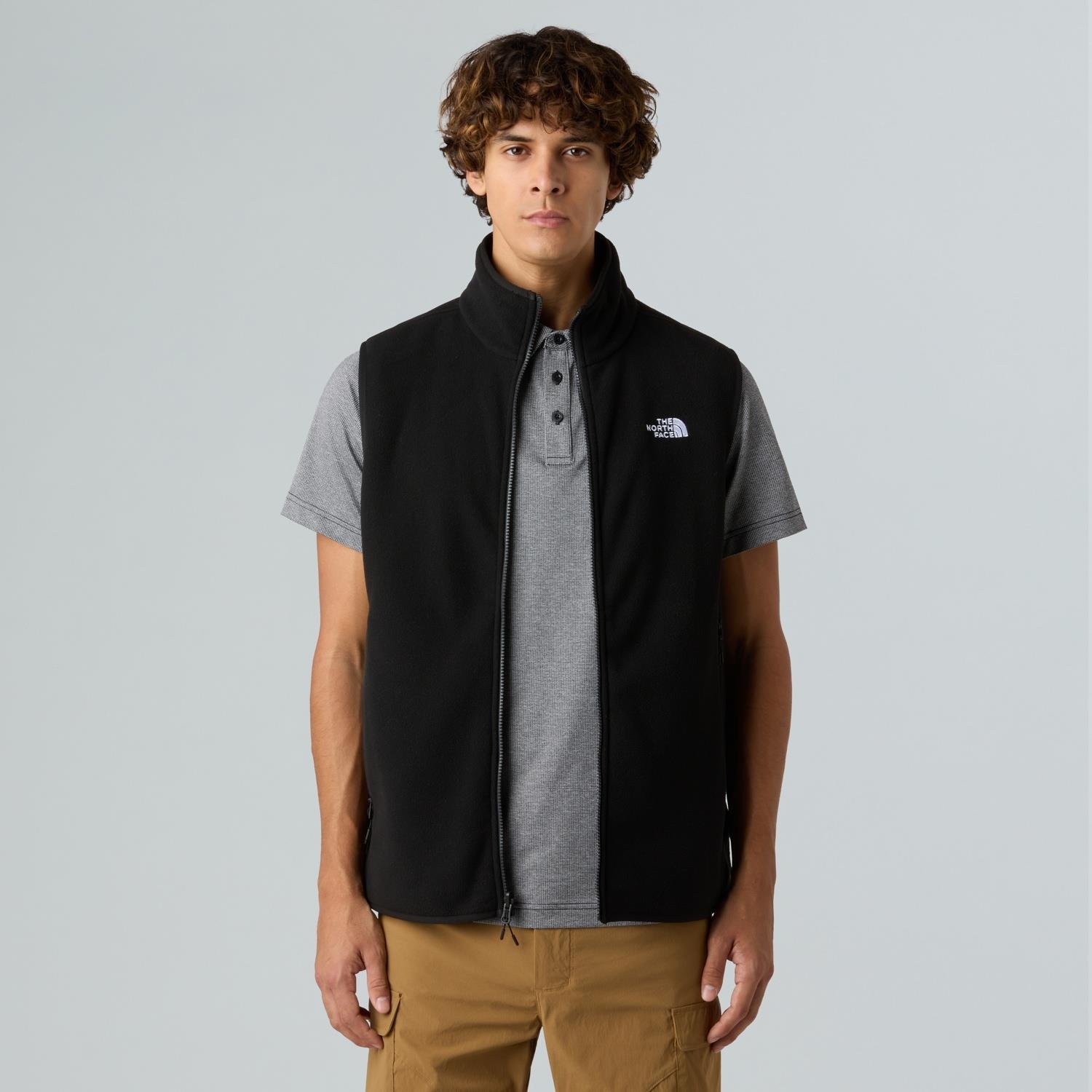 The North Face Erkek Glacıer Fleece Polar Yelek NF0A8DQNJK31