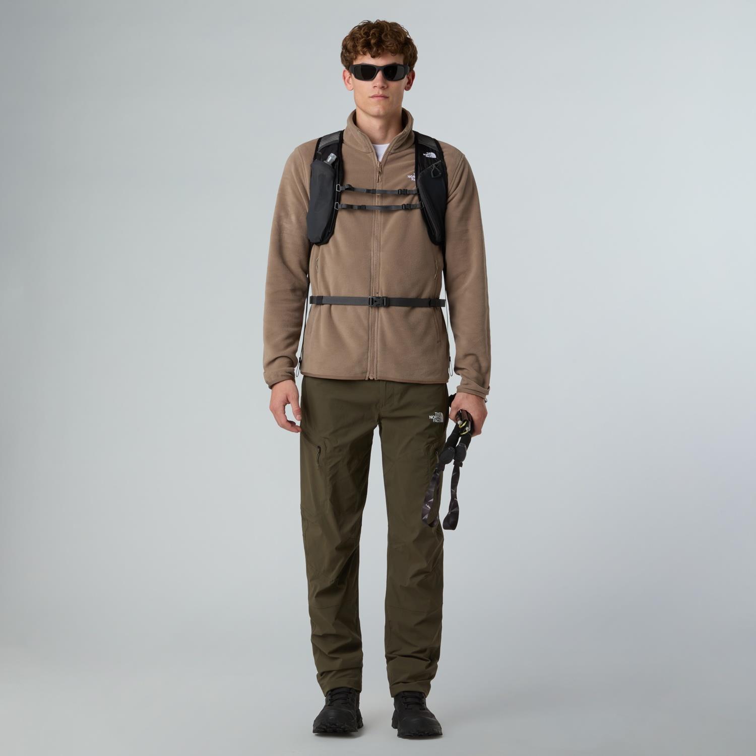 The North Face Erkek Glacier Tam Boy Fermuarlı Polar Nf0A8D0Rbow1