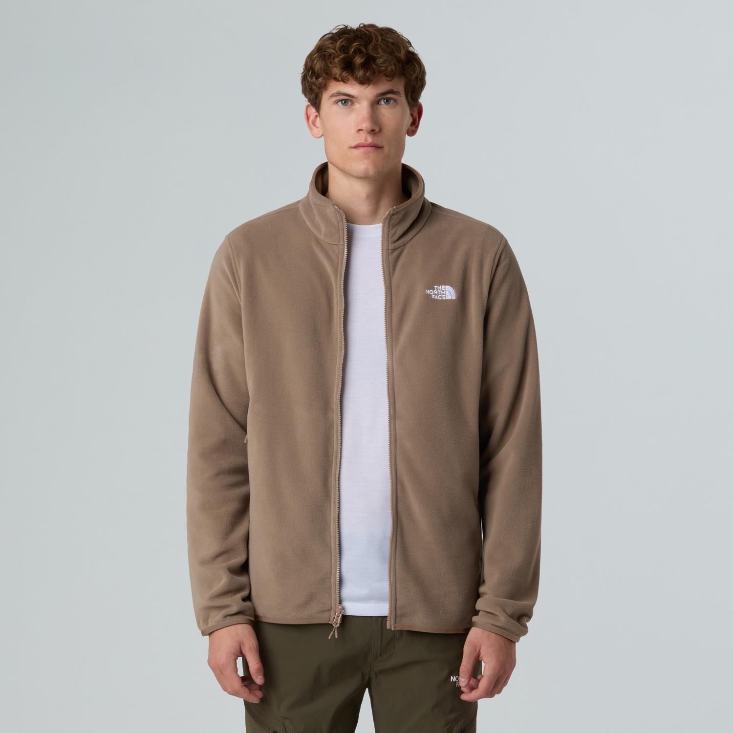 The North Face Erkek Glacier Tam Boy Fermuarlı Polar Nf0A8D0Rbow1