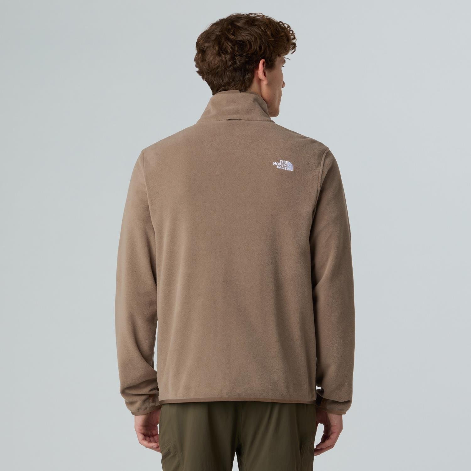 The North Face Erkek Glacier Tam Boy Fermuarlı Polar Nf0A8D0Rbow1