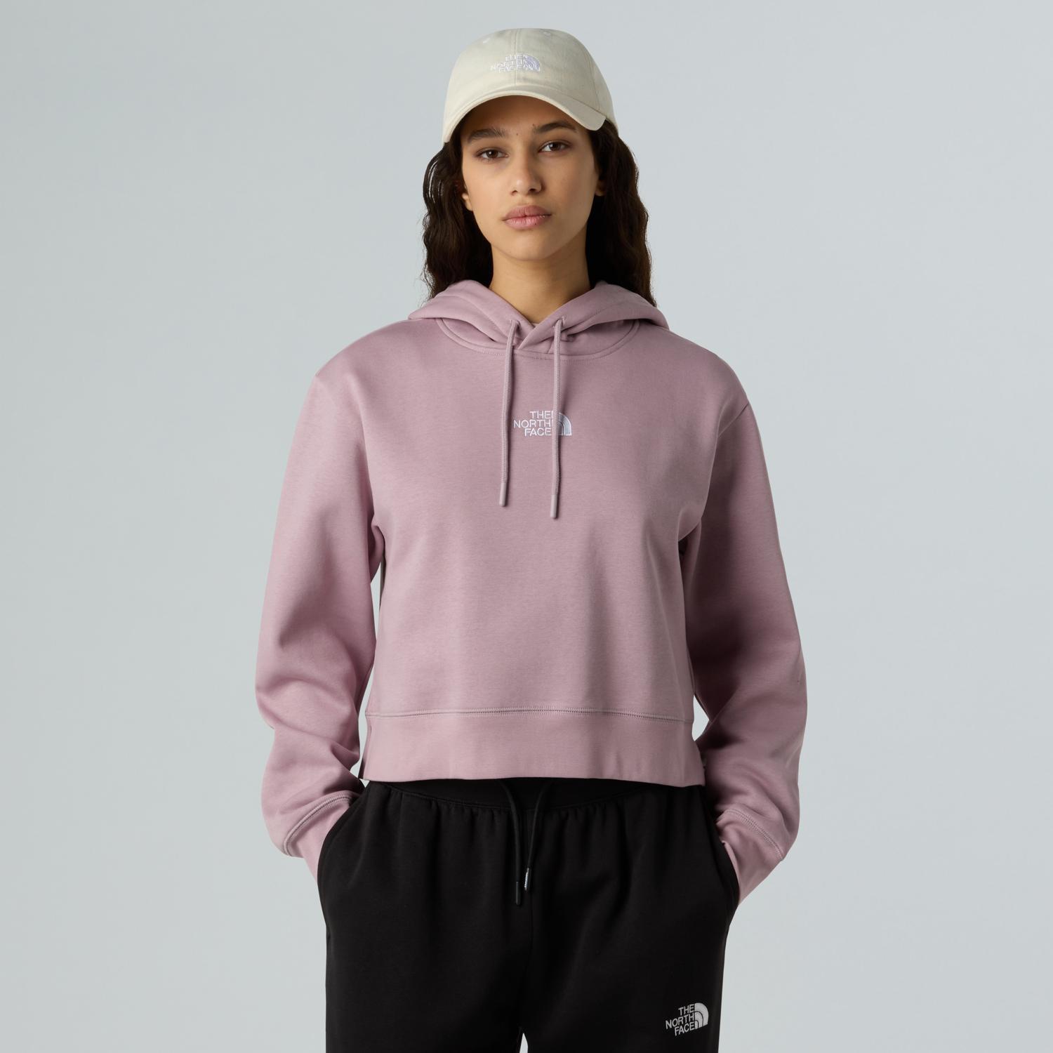 The North Face  Kadın Essentıal Crop Hoodıe Sweatshirt Nf0A89Exd2Q1