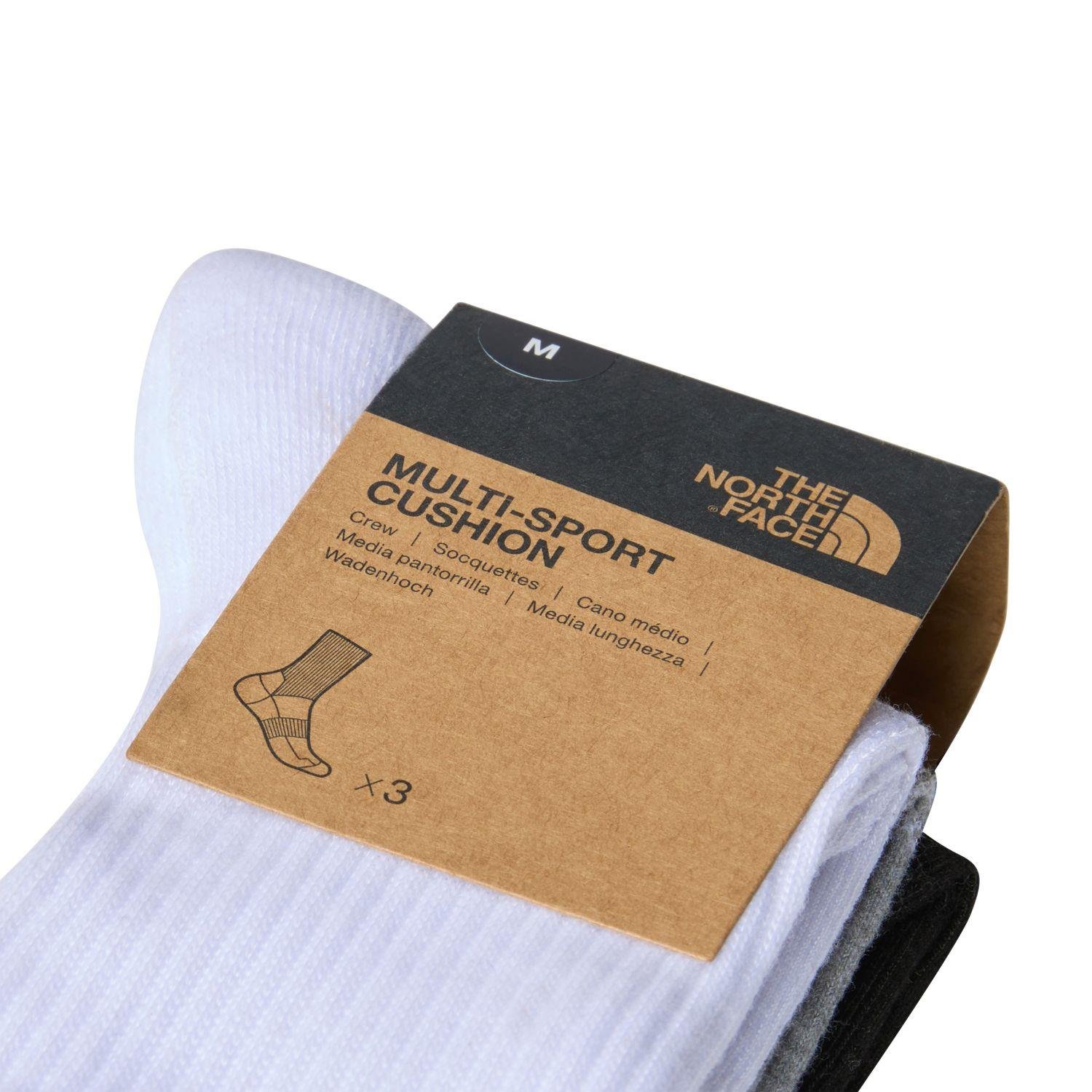 The North Face MULTI SPORT CUSH CREW Çorap 3P NF0A882H3OW1