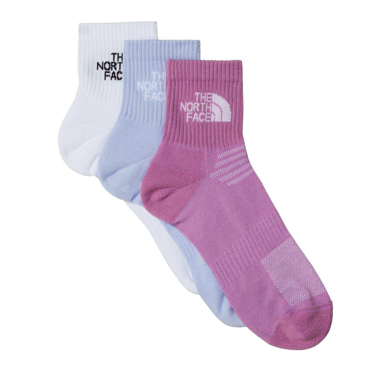 The North Face MULTI SPORT CUSH QUARTER Çorap  3P NF0A882GA4I1