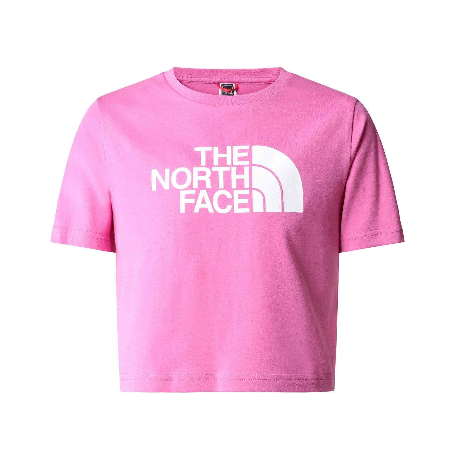 The North Face S/S Crop Easy Kız Çocuk Tişörtü NF0A83EULV71