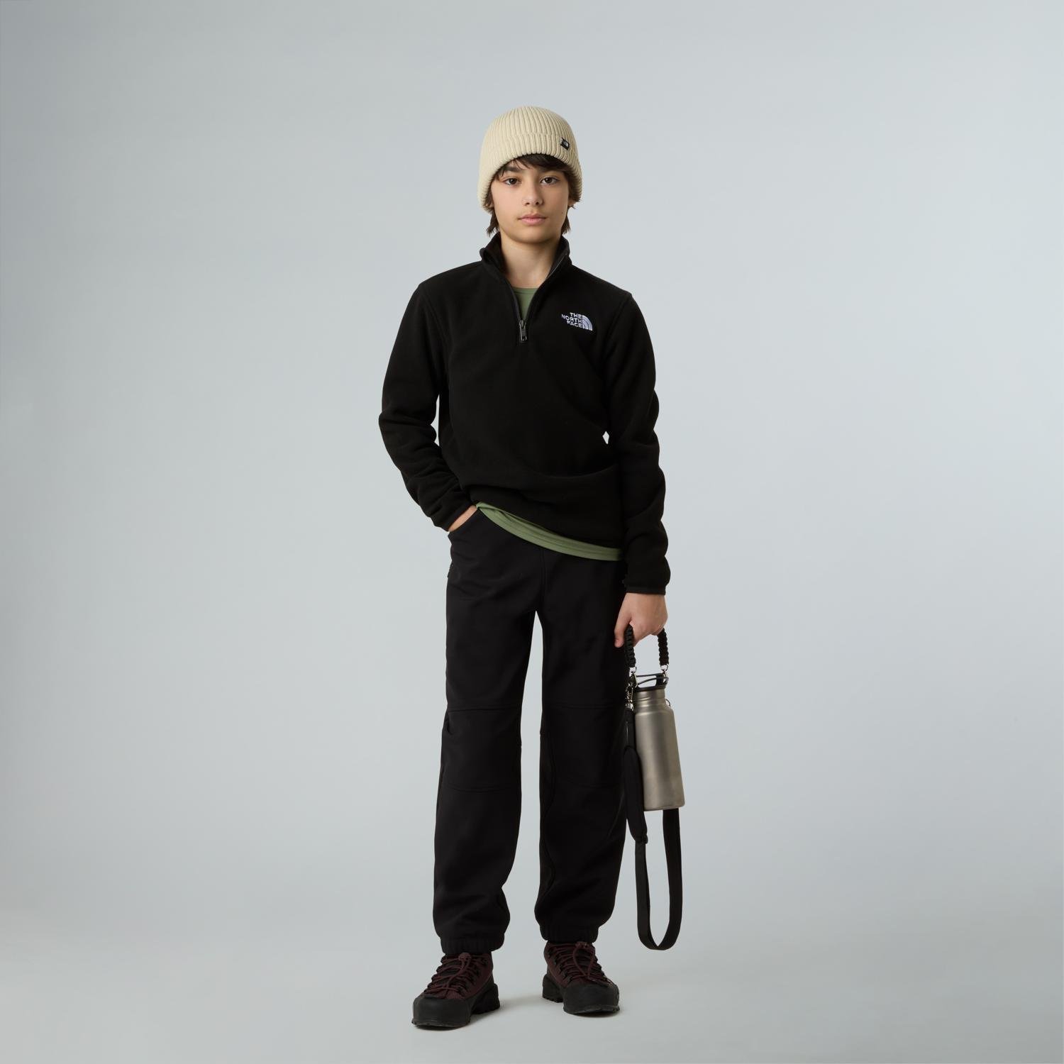 The North Face Teen Glacıer 1/4 Zıp Pullover Genç Ceketi NF0A8CVGJK31