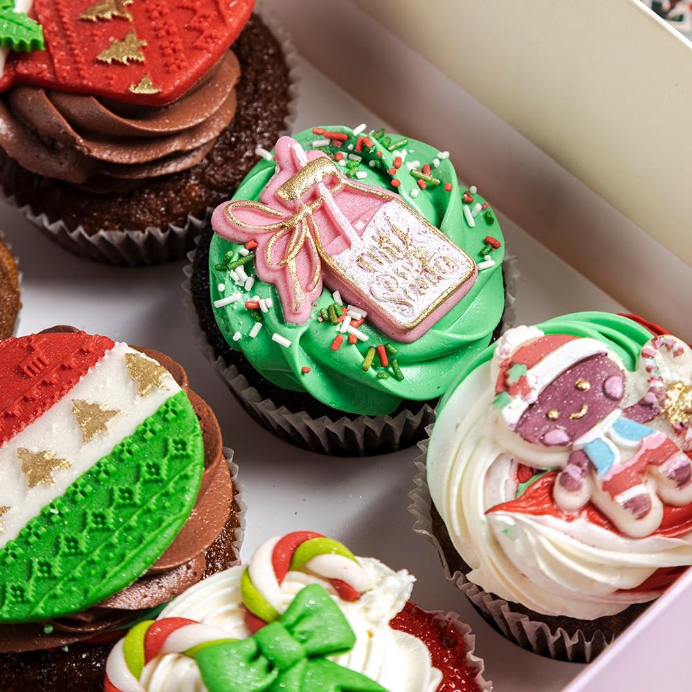 2 Boyutlu Yılbaşı Özel Cupcake