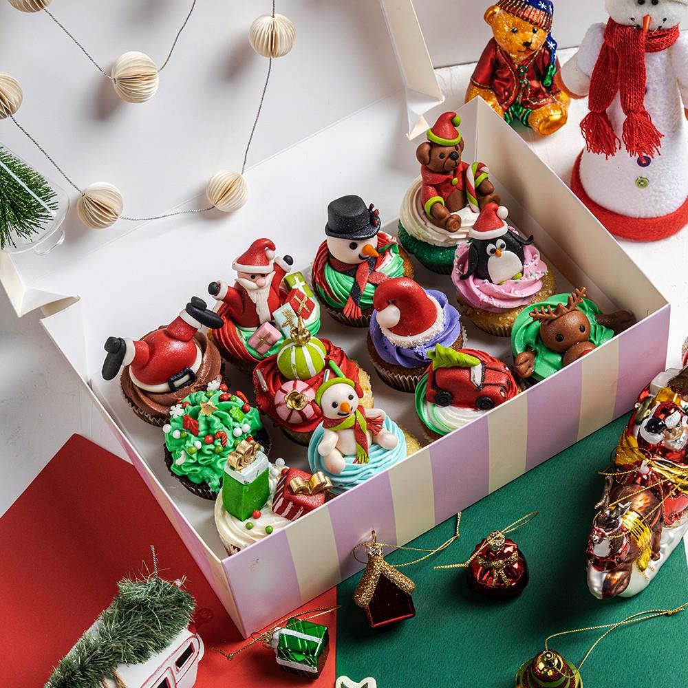 3 Boyutlu Yılbaşı Özel Cupcake