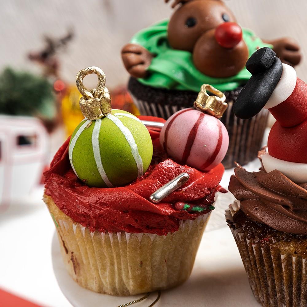 3 Boyutlu Yılbaşı Özel Cupcake