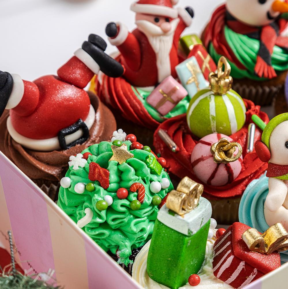 3 Boyutlu Yılbaşı Özel Cupcake