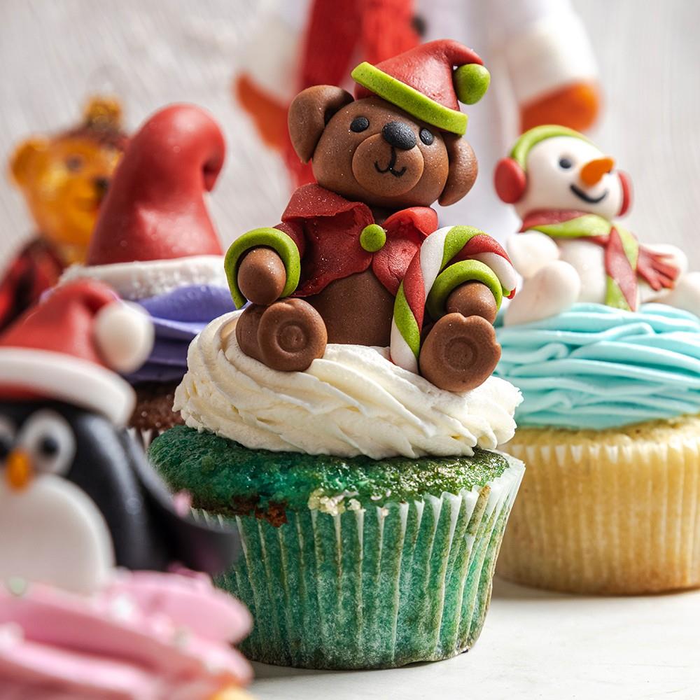 3 Boyutlu Yılbaşı Özel Cupcake