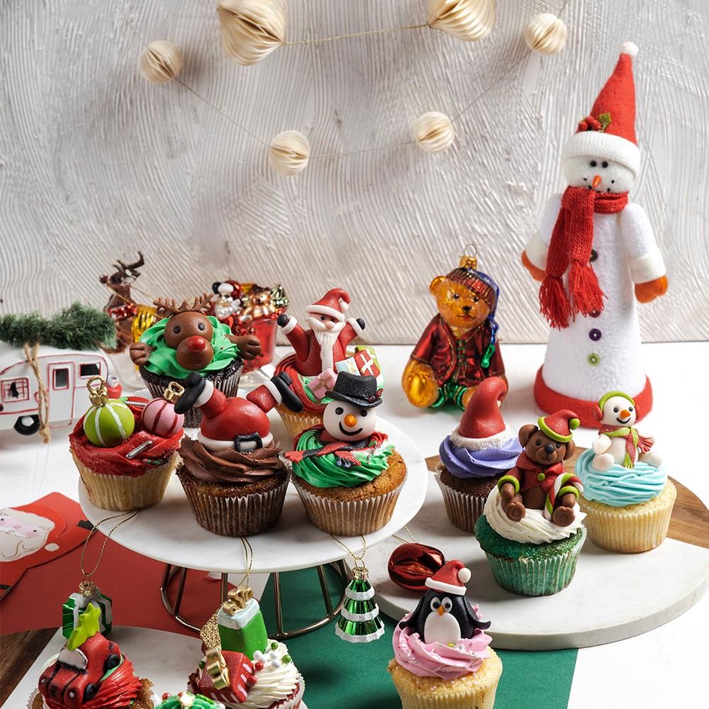 3 Boyutlu Yılbaşı Özel Cupcake