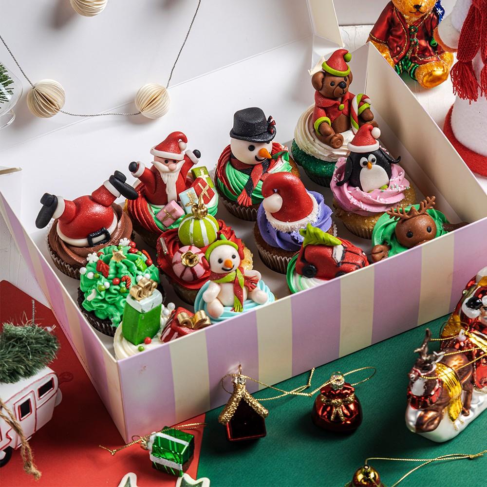 3 Boyutlu Yılbaşı Özel Cupcake