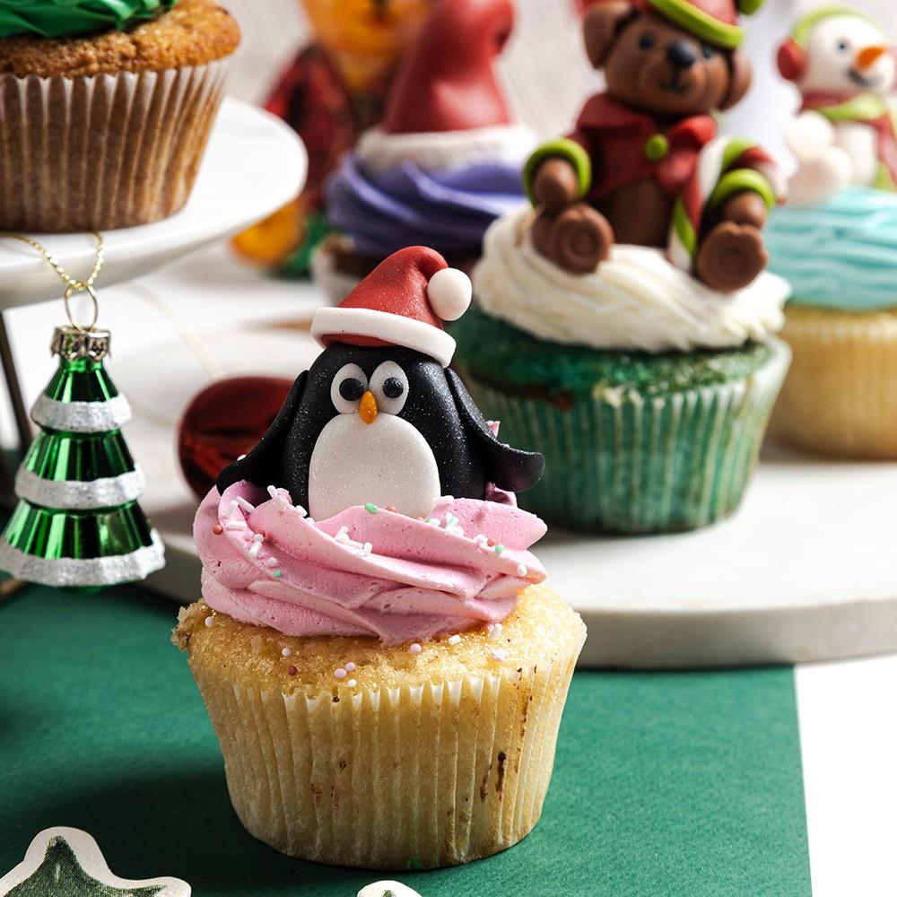 3 Boyutlu Yılbaşı Özel Cupcake