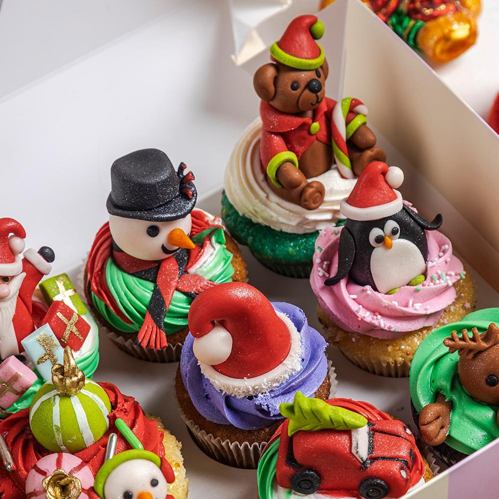 3 Boyutlu Yılbaşı Özel Cupcake
