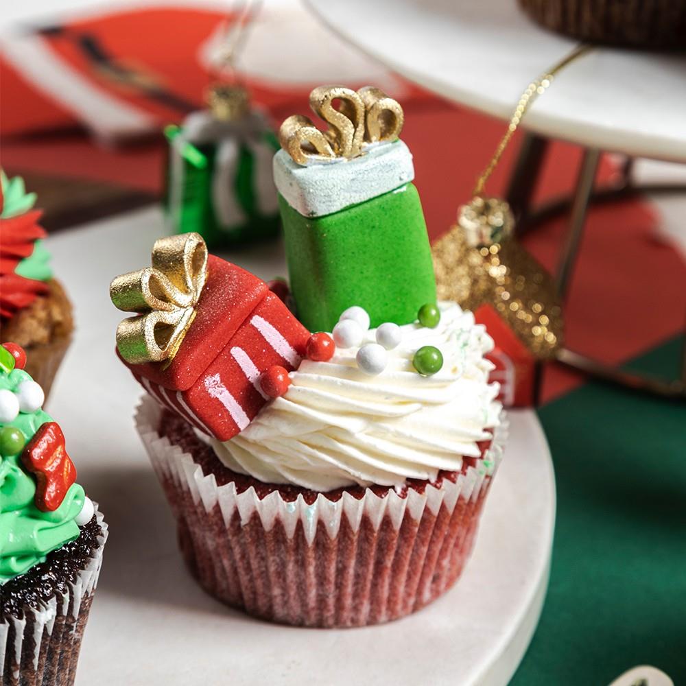 3 Boyutlu Yılbaşı Özel Cupcake