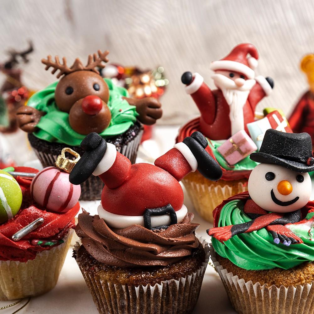 3 Boyutlu Yılbaşı Özel Cupcake