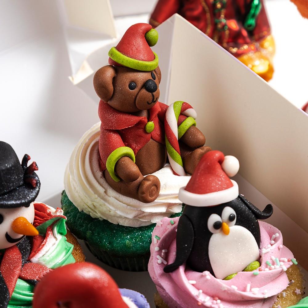 3 Boyutlu Yılbaşı Özel Cupcake
