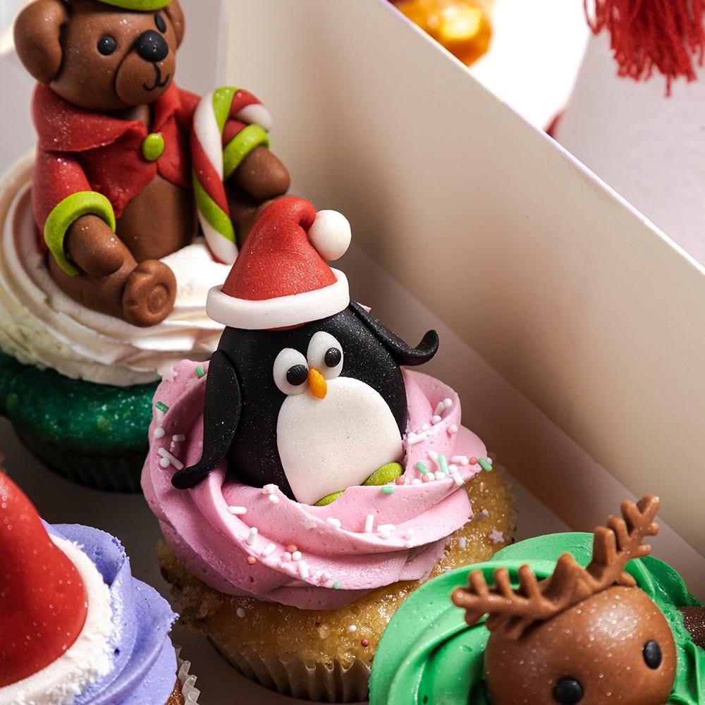 3 Boyutlu Yılbaşı Özel Cupcake
