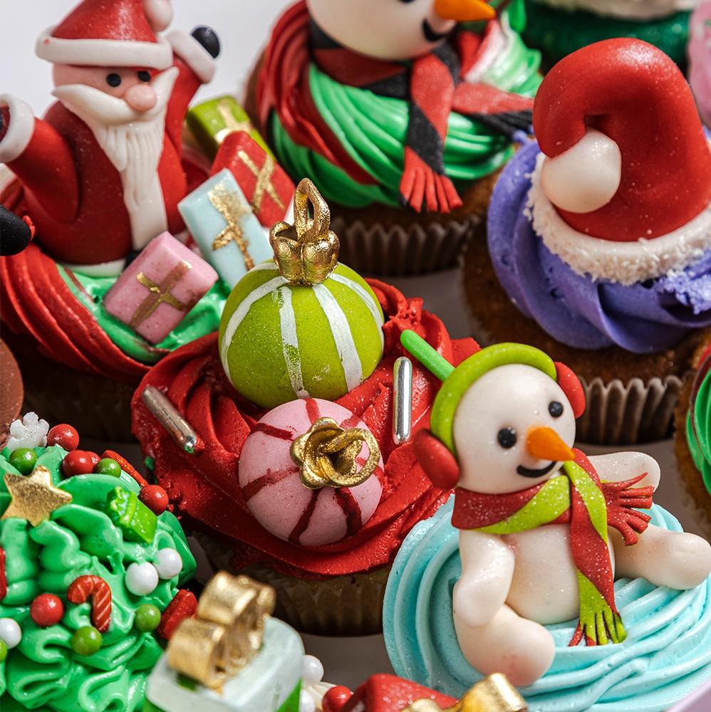3 Boyutlu Yılbaşı Özel Cupcake