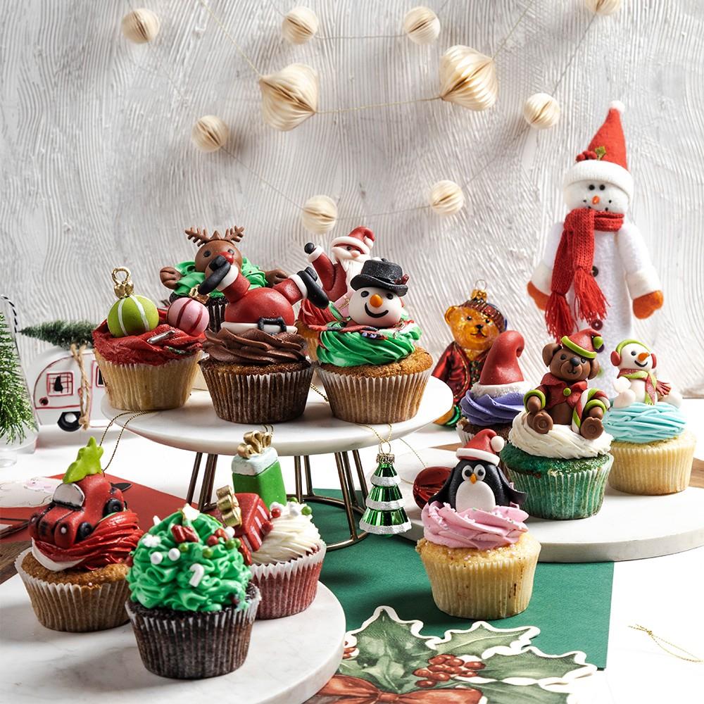 3 Boyutlu Yılbaşı Özel Cupcake