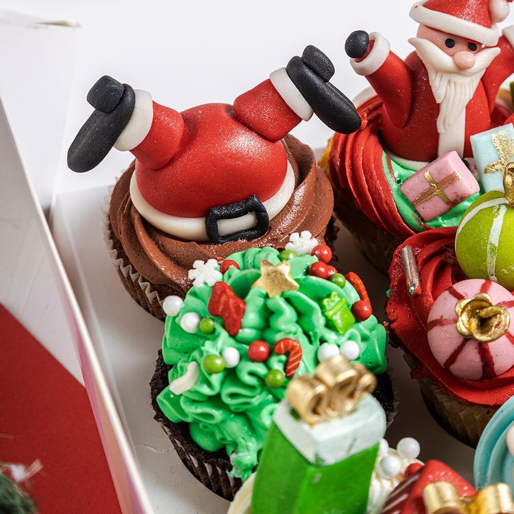 3 Boyutlu Yılbaşı Özel Cupcake