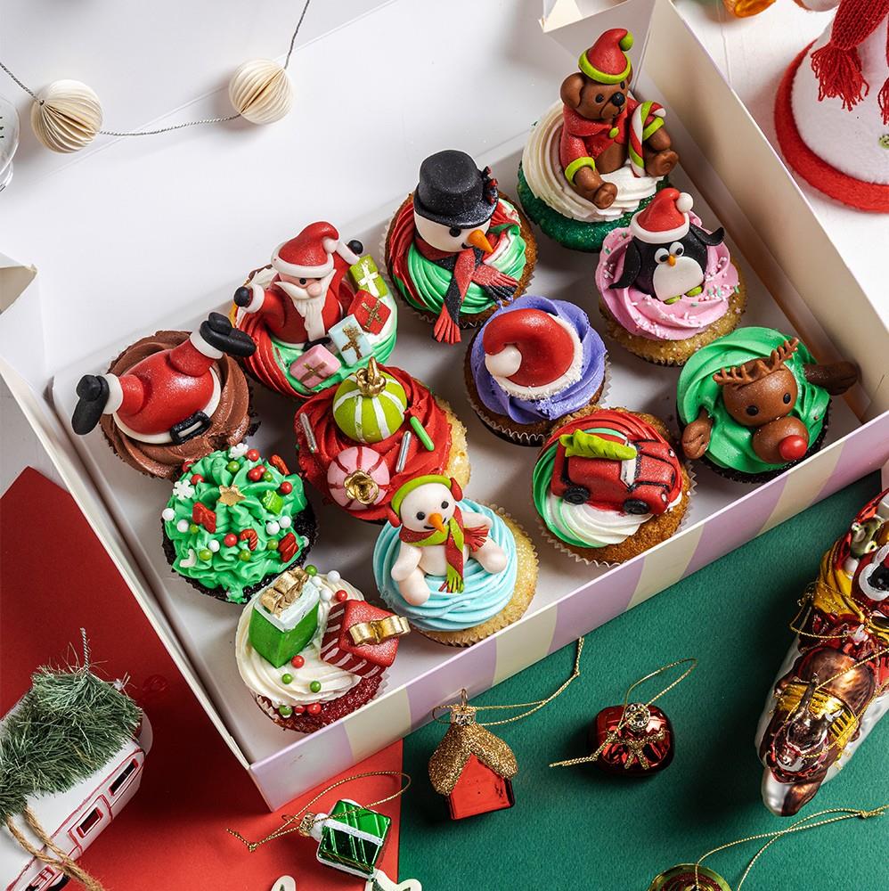3 Boyutlu Yılbaşı Özel Cupcake