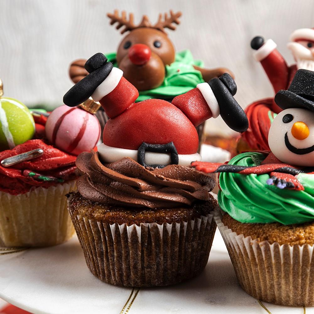 3 Boyutlu Yılbaşı Özel Cupcake