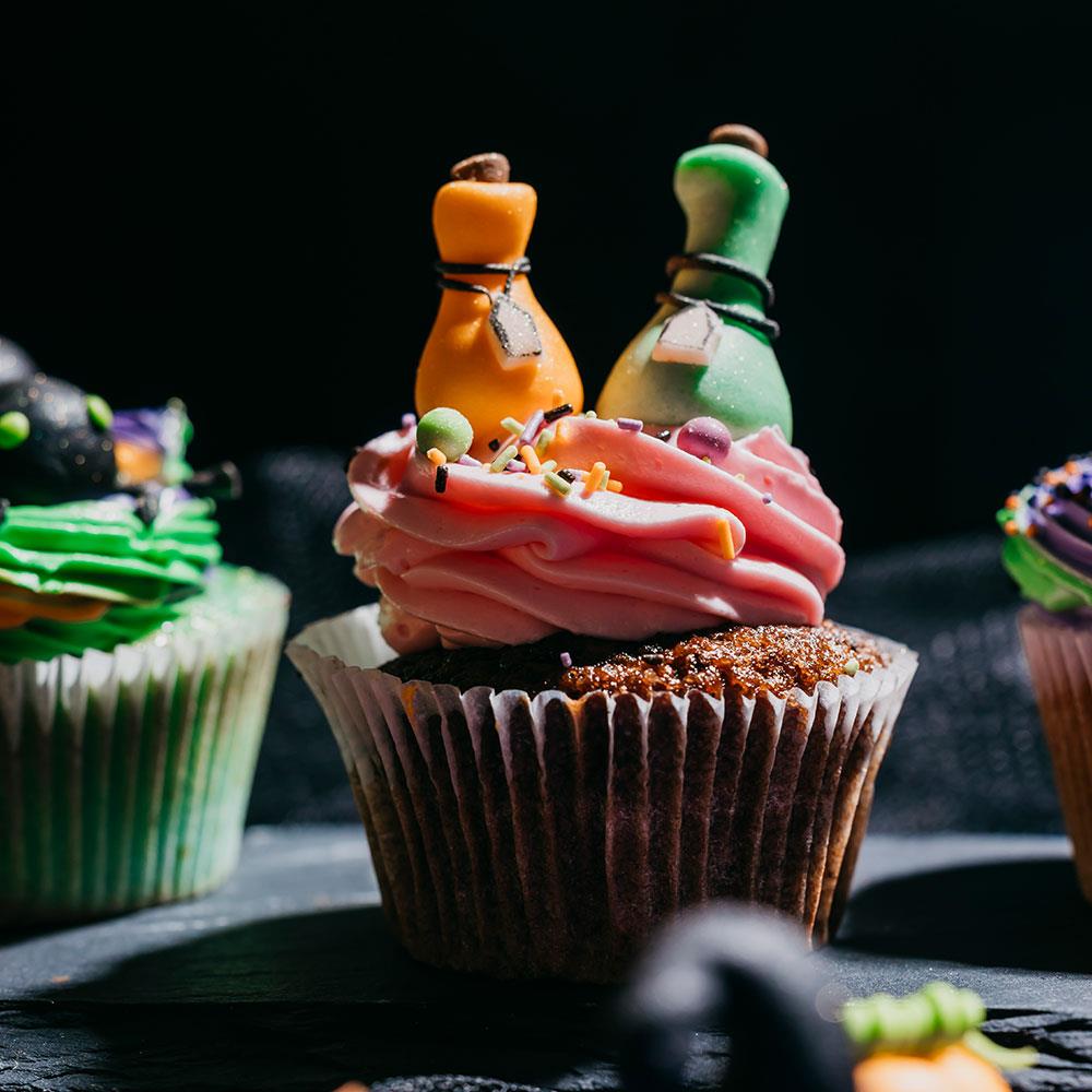 Halloween Temalı Cupcake