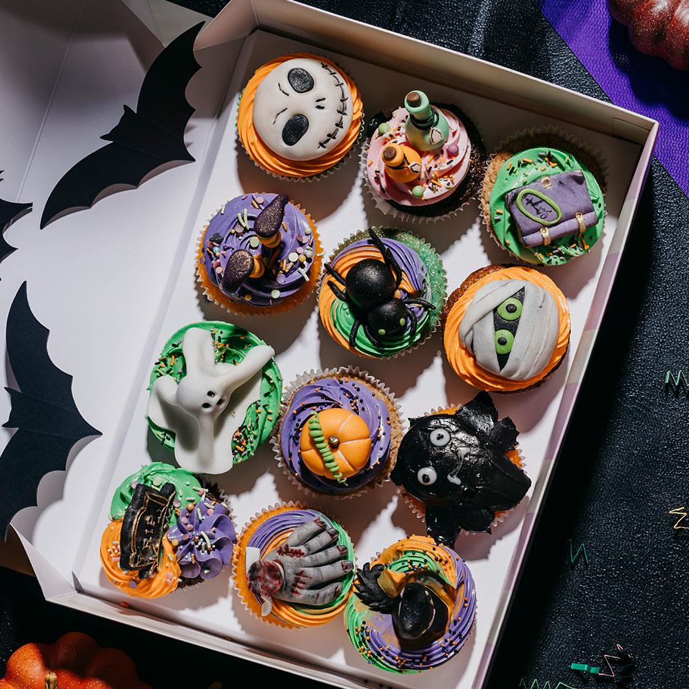 Halloween Temalı Cupcake