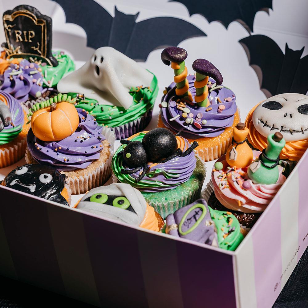 Halloween Temalı Cupcake