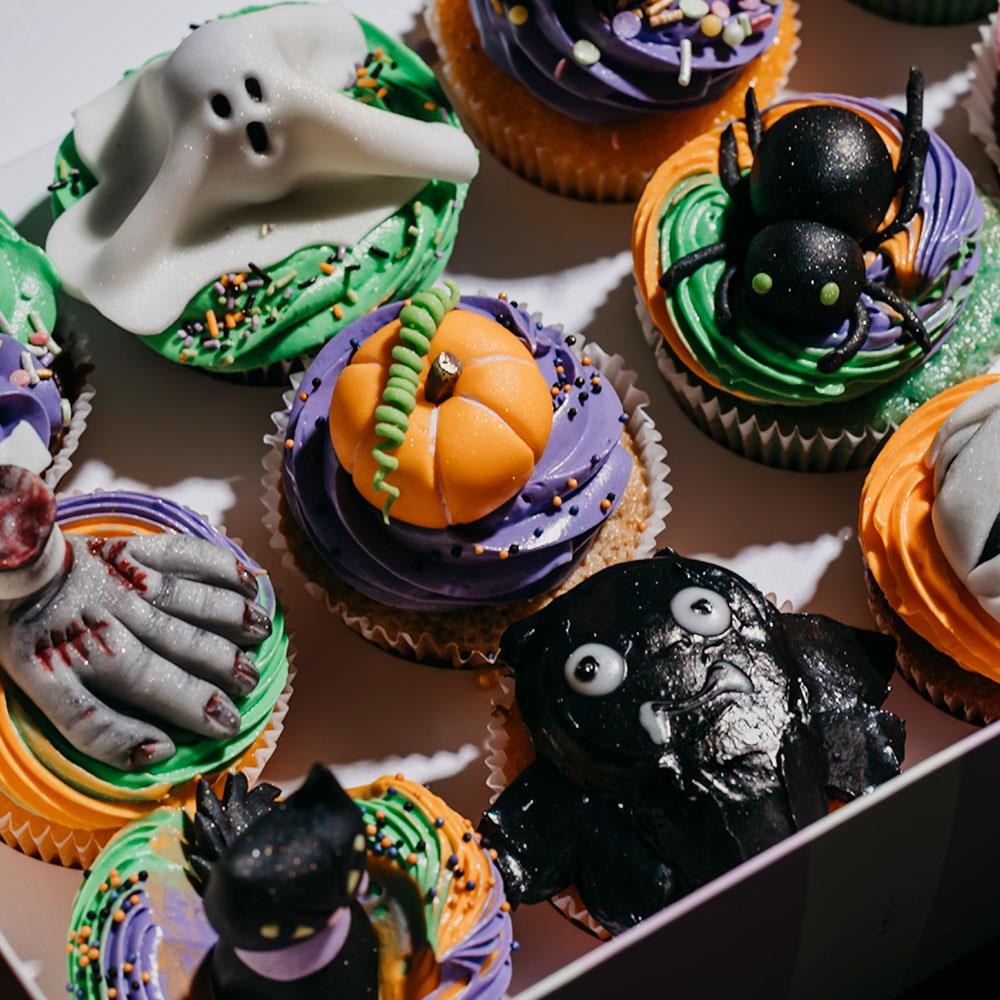 Halloween Temalı Cupcake