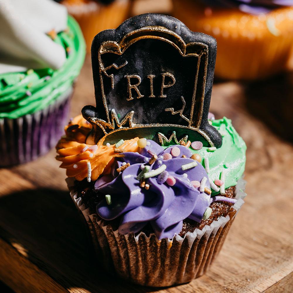 Halloween Temalı Cupcake