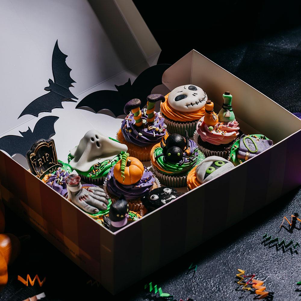 Halloween Temalı Cupcake