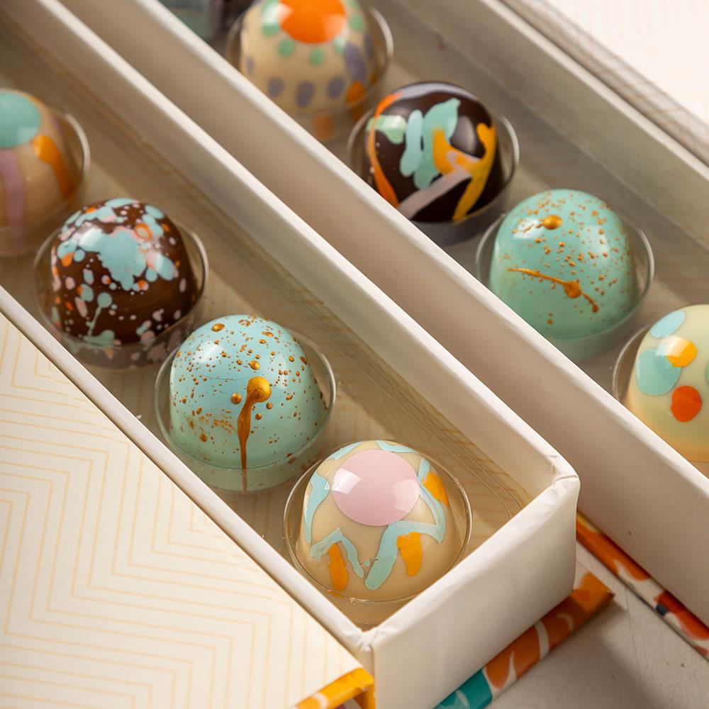 Paskalya (Easter) Bayramına Özel Tasarım 6'lı Bonbon Çikolata Kutusu