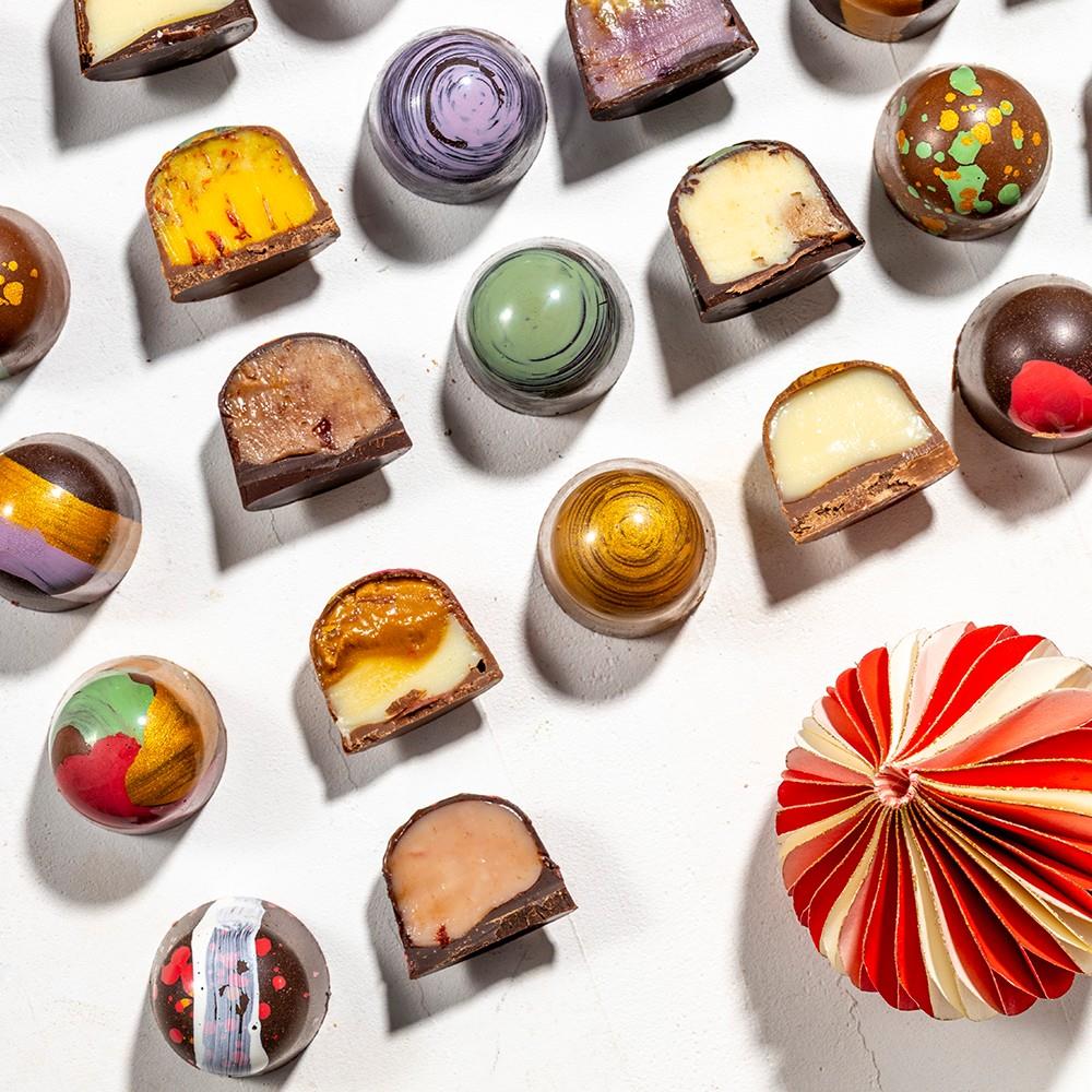Yılbaşı Özel 6'lı Bonbon Çikolata Kutusu