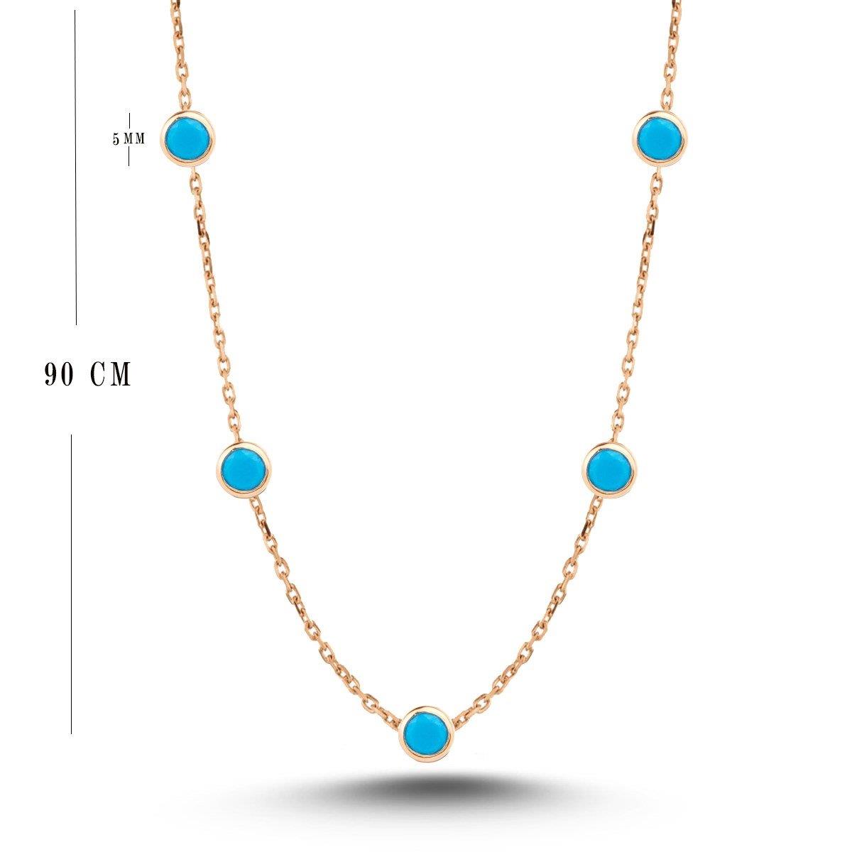5 MM 90 CM TİFFANY KOLYE