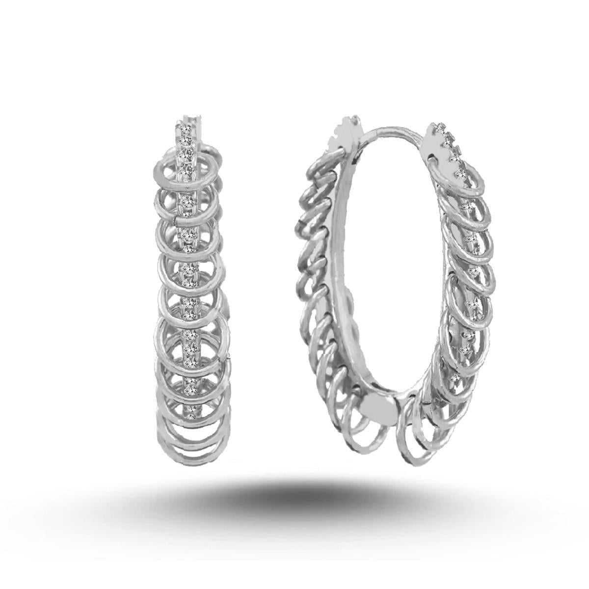 MİNİK HALKALI OVAL HALKA KÜPE