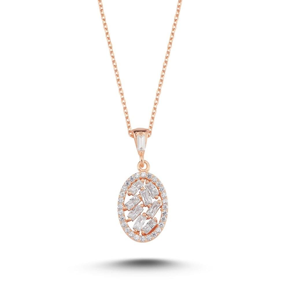 OVAL BAGET KOLYE