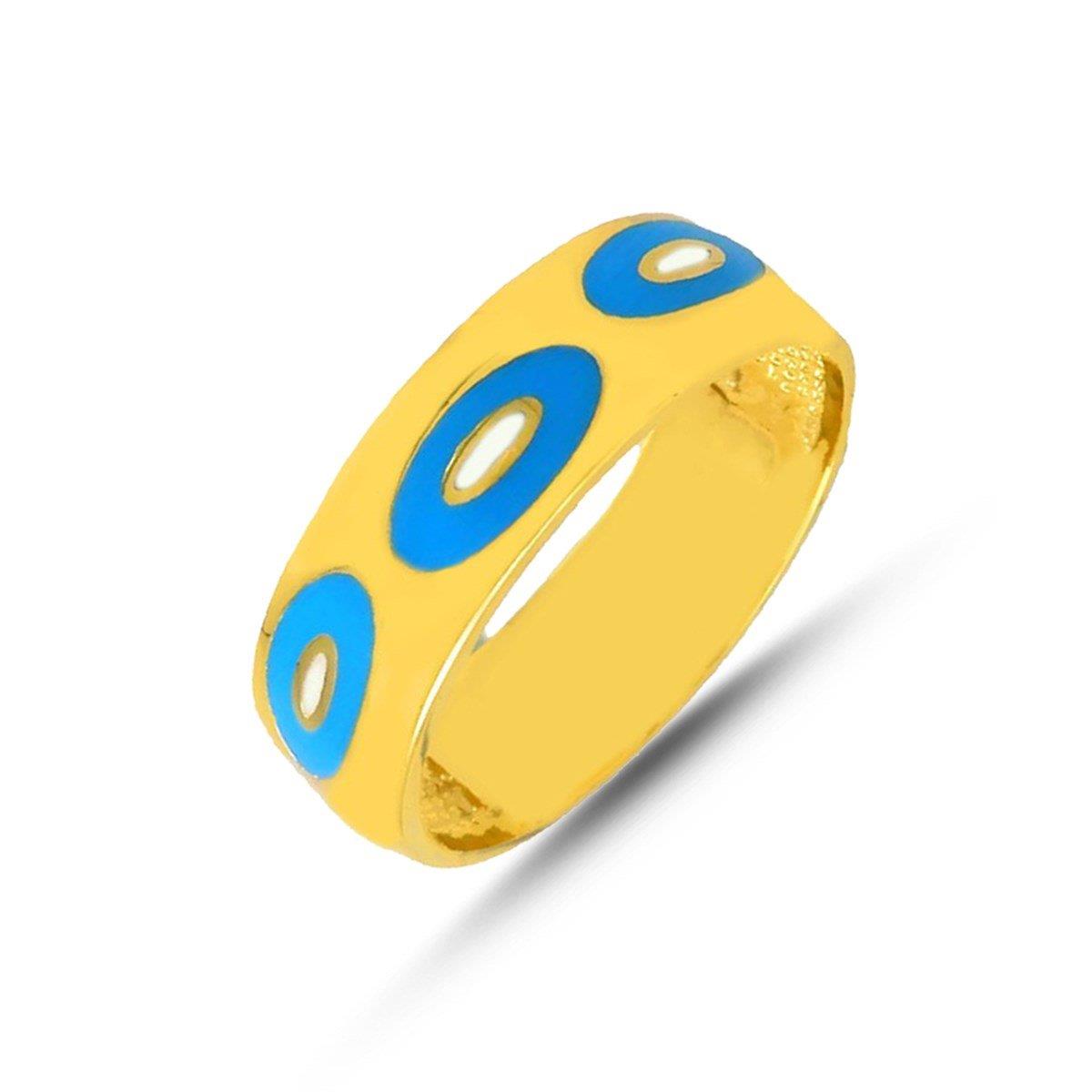 OVAL MİNELİ YÜZÜK