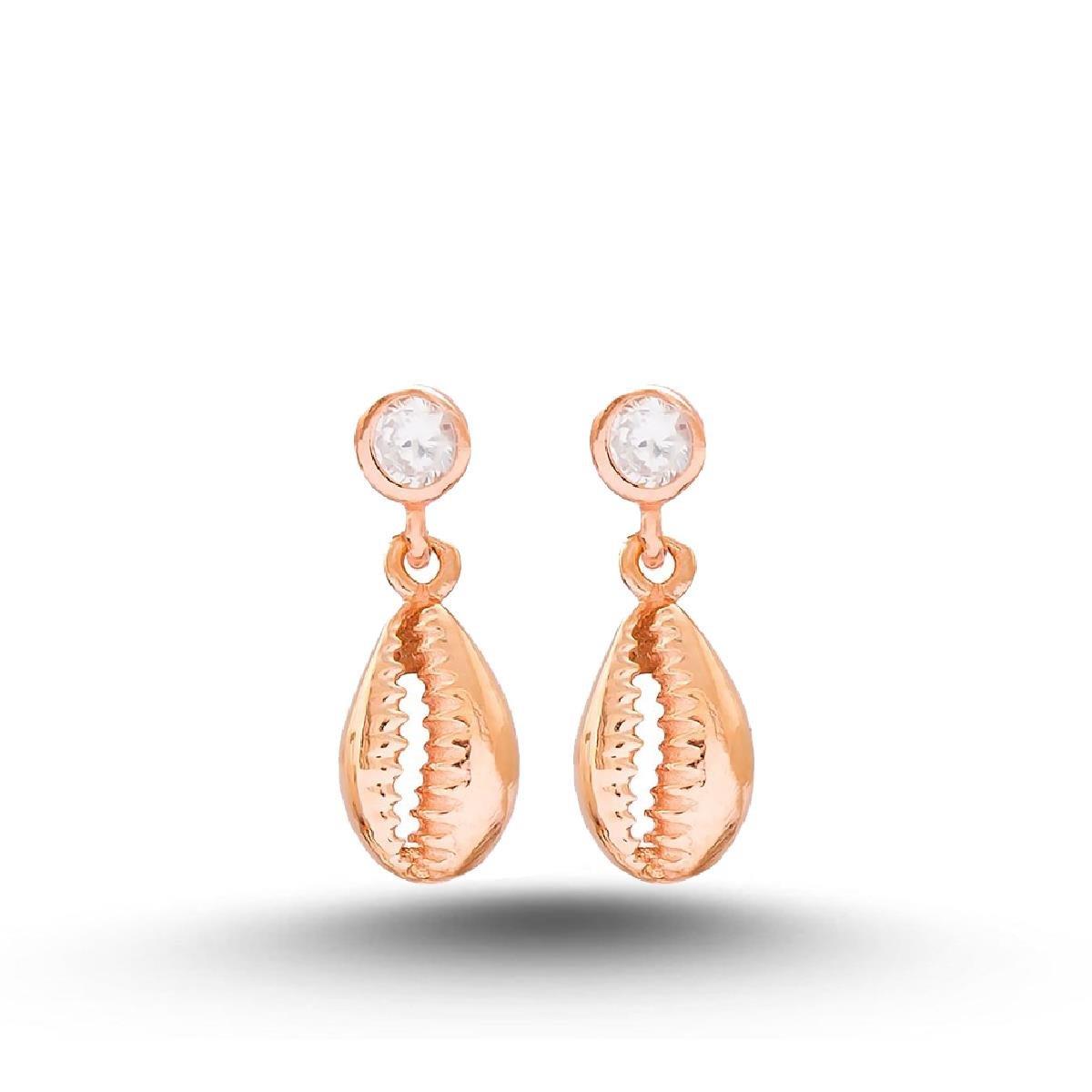 SALLANTILI DENİZ KABUKLU KÜPE