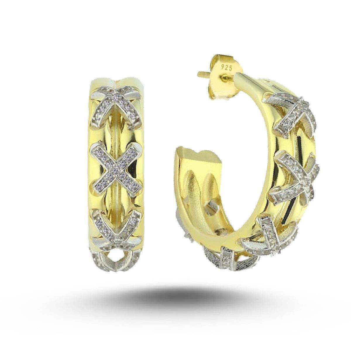 TAŞLI HALKA KÜPE