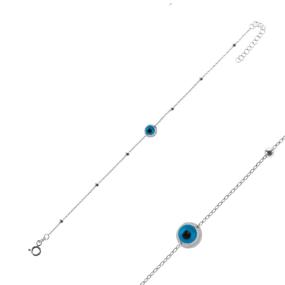 TEKLİ 3 MM NAZAR BİLEKLİK